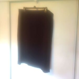LANE BRYANT Black Pencil Skirt with Zipper size 20